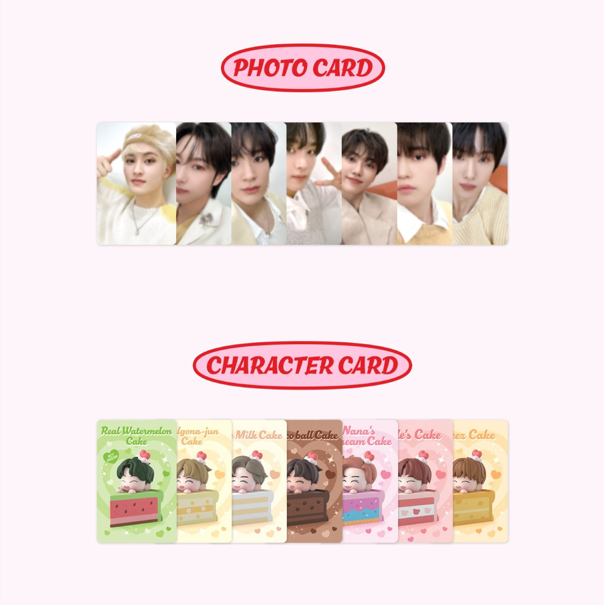 (PRE-ORDER) NCT DREAM - CCOMAZ VALENTINE'S CAKE (7 VERSIONS)