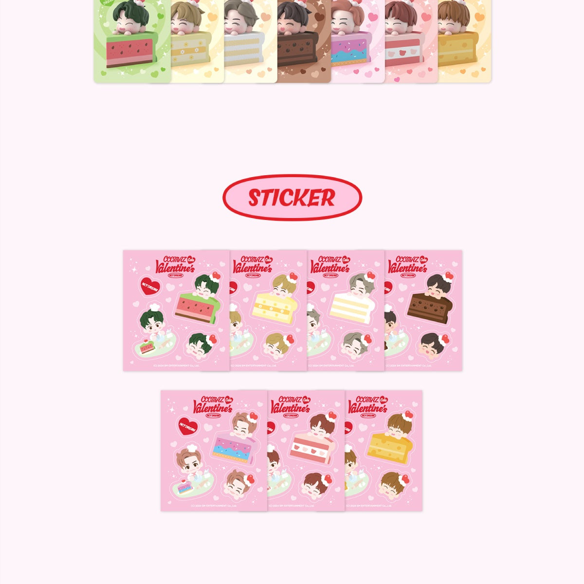 (PRE-ORDER) NCT DREAM - CCOMAZ VALENTINE'S CAKE (7 VERSIONS)