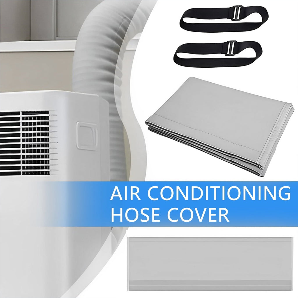 Adifare Air Conditioner Hose Cover Insulated Air Conditioner Hose Cover Wrap Portable AC Hose Cover Washable for Most 5inch to 5.9inch Exhaust Hoses