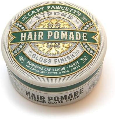 CAPTAIN FAWCETT Strong Hold Pomade (Green) 100g