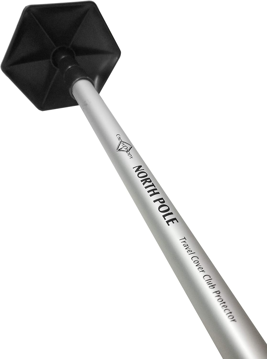 CaddyDaddy Golf North Pole Golf Club Protector Travel Support Arm, Black/Silver