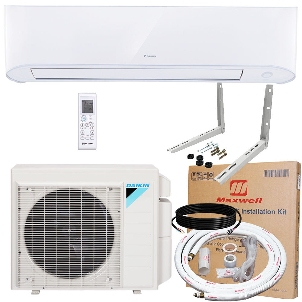 Daikin 12.000 BTU 18 SEER2 Ductless Mini-Split Heat Pump Air Conditioner 550 sq. ft.