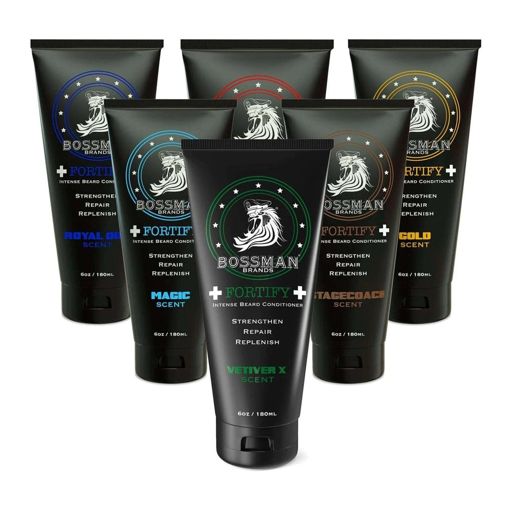 Bossman Fortify Intense Beard Conditioner (6oz) - Scent Options