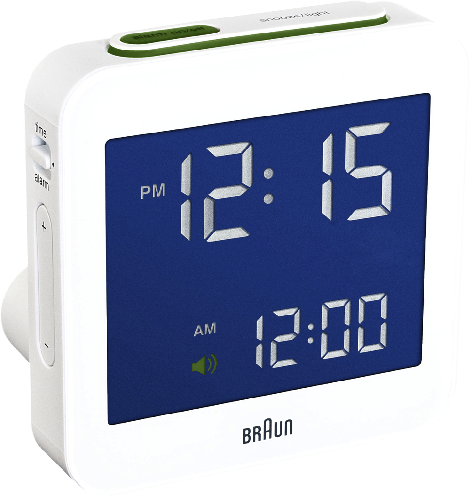 Braun Digital Alarm Clock - BN-C009